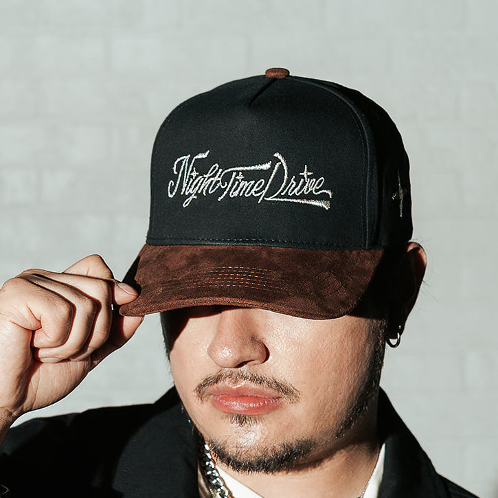 NightTime Hat w Suede Brim