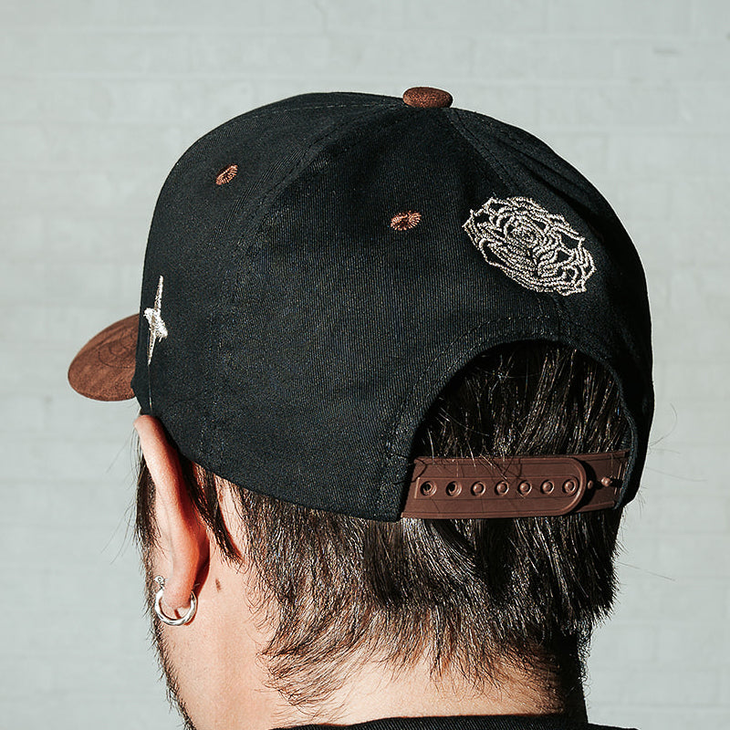 NightTime Hat w Suede Brim