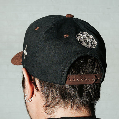 NightTime Hat w Suede Brim